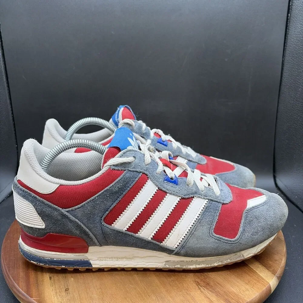 Adidas G96517 2X700 3STREIFEN Mens Size 10 Shoes Red White Blue Sneakers